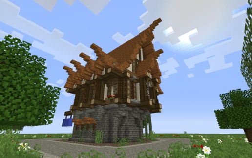 Stylized Medieval TownHouse