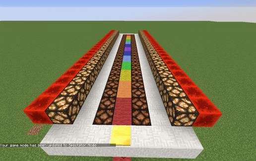 Cascading lights schematic - building