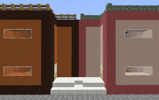 Small Unfurnished Quadruplex schematic - building