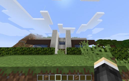 A small modern villa 18x18 based on Keralises build