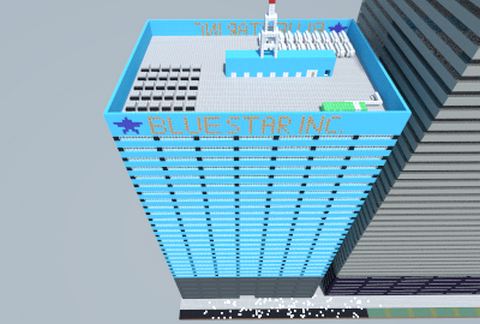 Blue Star Incorporated Building schematic - building