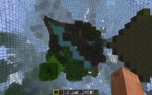 Minecraft Biosphere 2 schematic - building