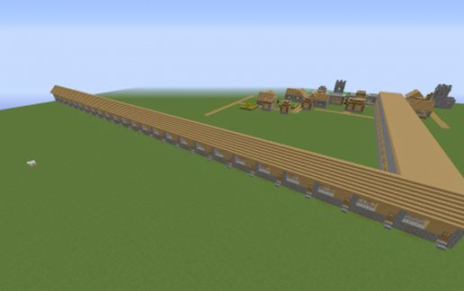 Longest house schematic - building