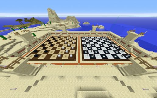 Chess and Checkers Arena schematic - building