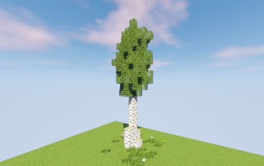 Birch Tree(Custom) schematic - building