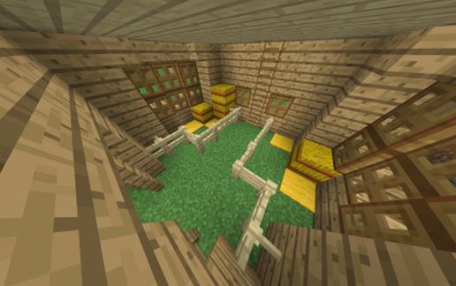 small barn hay roof schematic - building
