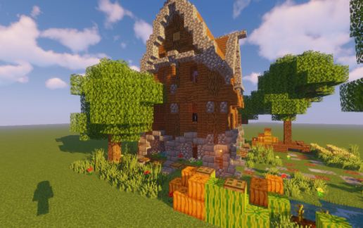 Small Cozy Home schematic - building