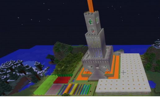 The Ultimate Survival Base schematic - building