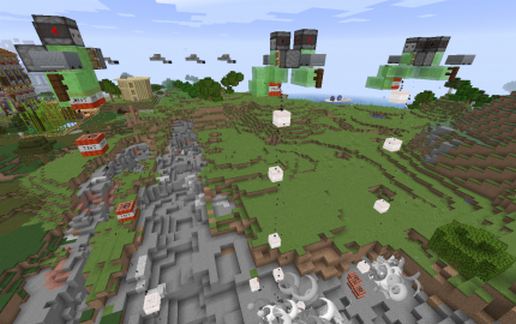 Bidirectional TNT spammer schematic - building