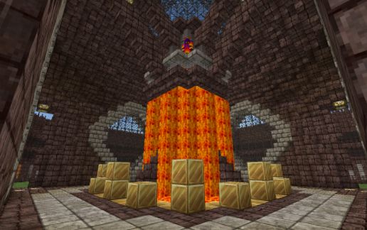 Evil Shrine schematic - building