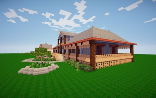 Australian Queenslander House schematic - building