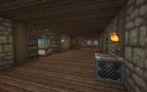 Medieval House Abstract