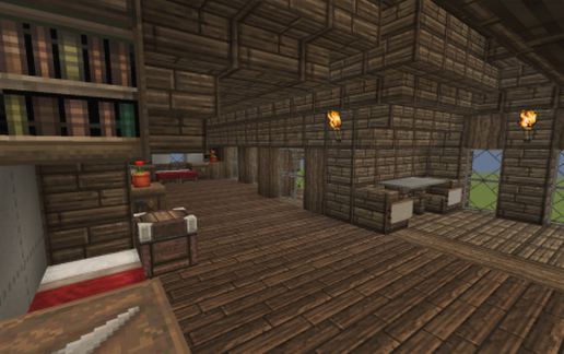 Medieval House Abstract