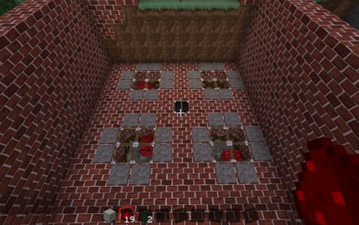 underground lair schematic - building