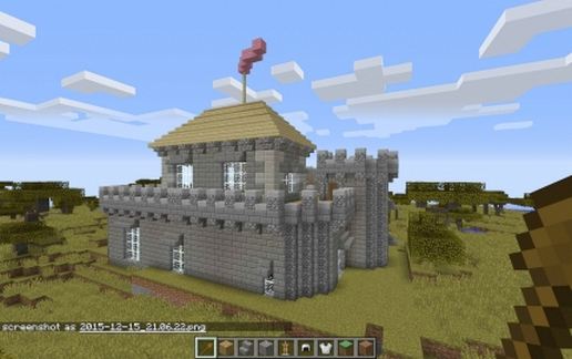 Modded Louisdepoui's castle schematic - building