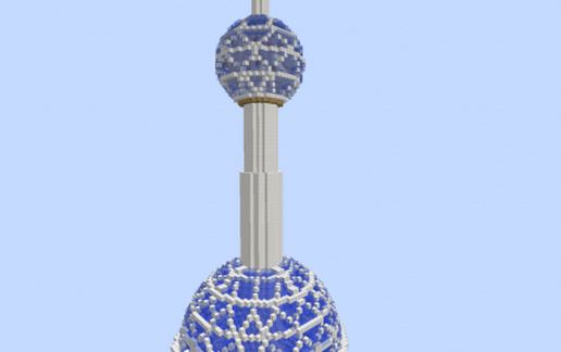 Kuwait towers schematic - building