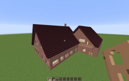 north german house schematic - building