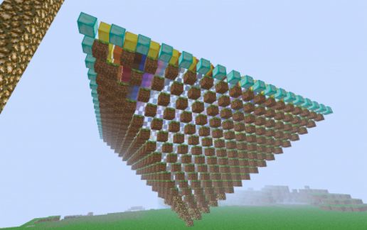 Artistic Rainbow Pyramid