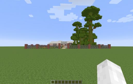 Modern in the Jungle schematic - building