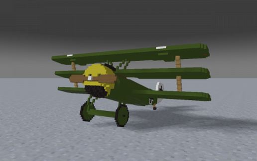 Fokker DR.1 (Green)