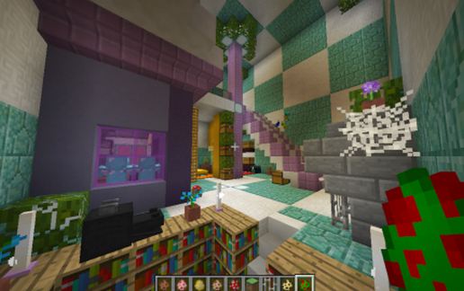 Modern fantasy house schematic - building