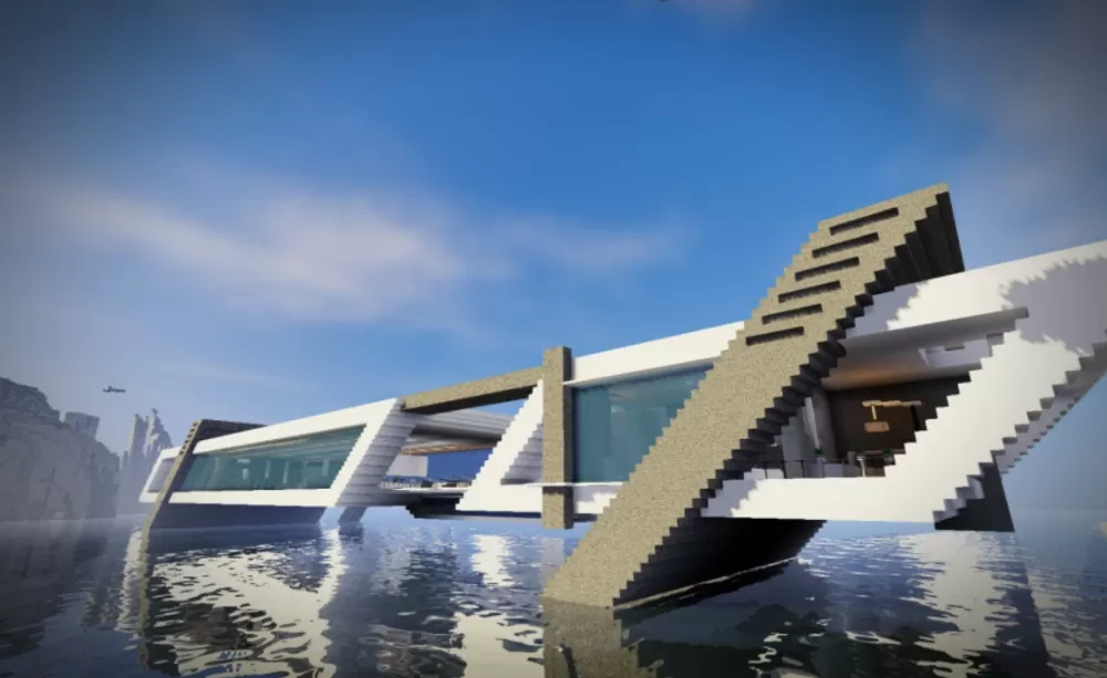 Modern House on the Water