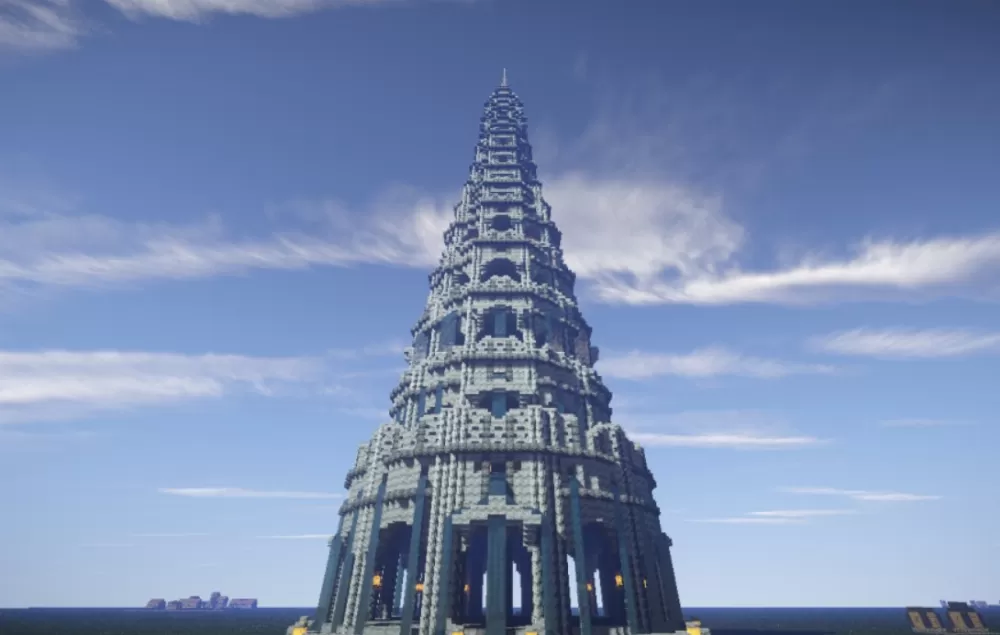 Parkour Tower schematic - building