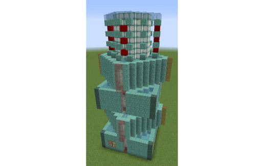 Prismarine Tower schematic - building