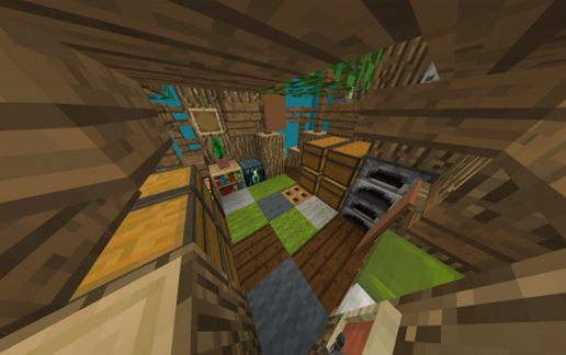 Treehouse for survival living