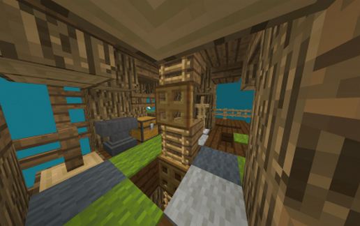 Treehouse for survival living