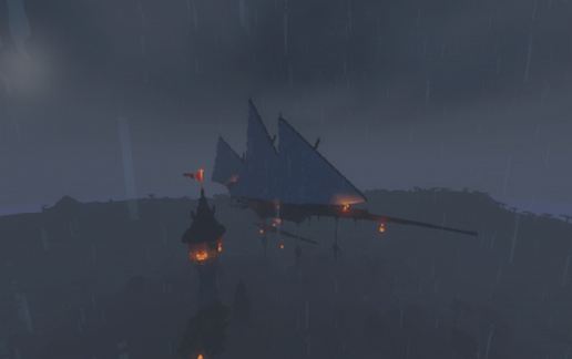 Flying ship (sky wanderer)