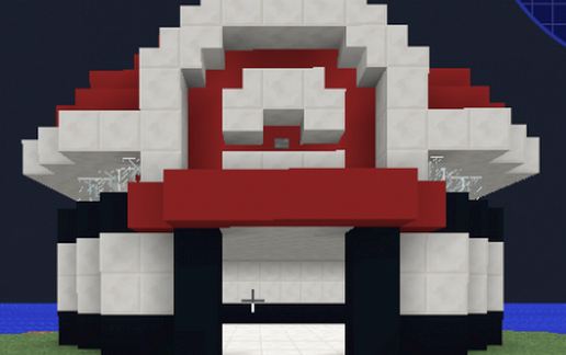 Pokémon Center schematic - building