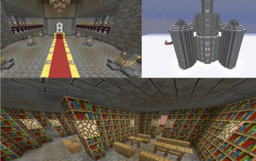 Snow Castle schematic - building