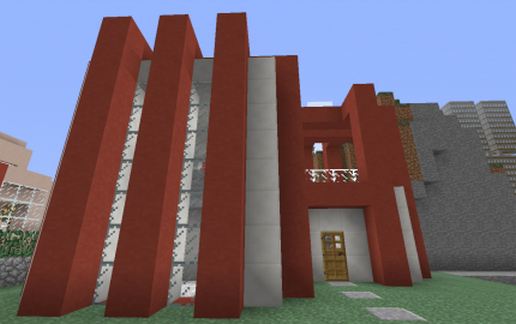 Modern House #1 schematic - building