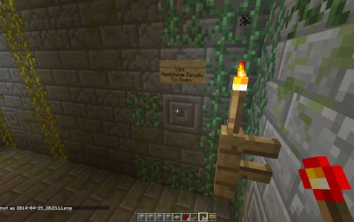 Redstone torch key 4 door system revamped