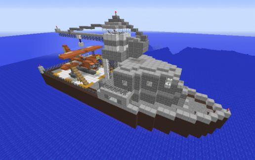 Tide Farer Class Mk.1 Seaplane Tender schematic - building