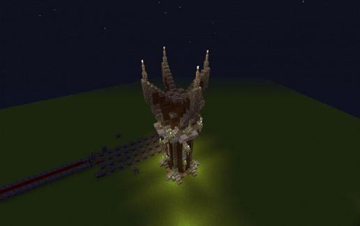 Tower like Saruman's - Valplay8 build schematic - building