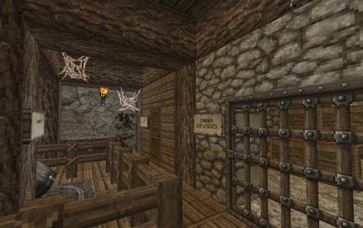 Decorated Mine Shaft schematic - building