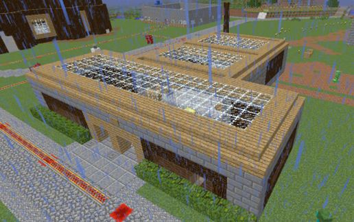 some eating establishment. schematic - building