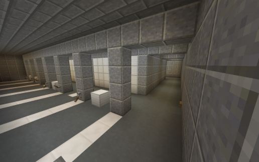 Modern apartment building