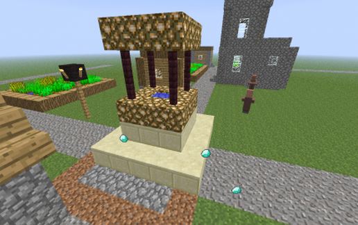 Herobrine's Well schematic - building