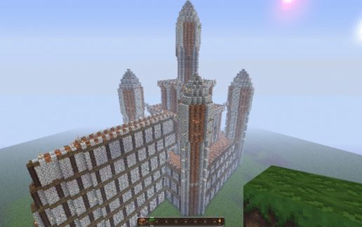Medieval Castle schematic - building
