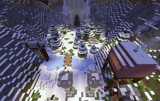 Spawn Christmas Network schematic - building