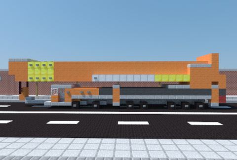 Crane truck schematic - building