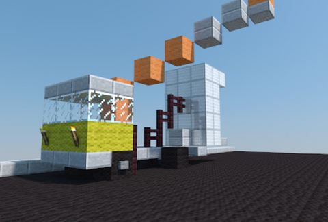 Dump Truck with Crane